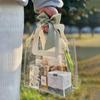 Transparent PVC Wedding Candy Laser Gift Bag
