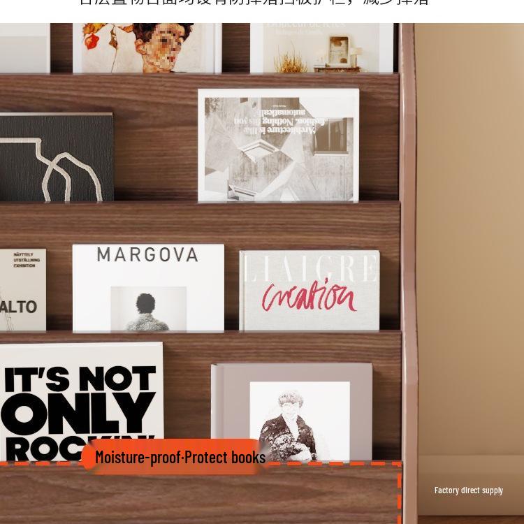 Floor & Wall Book and Magazine Display Stand