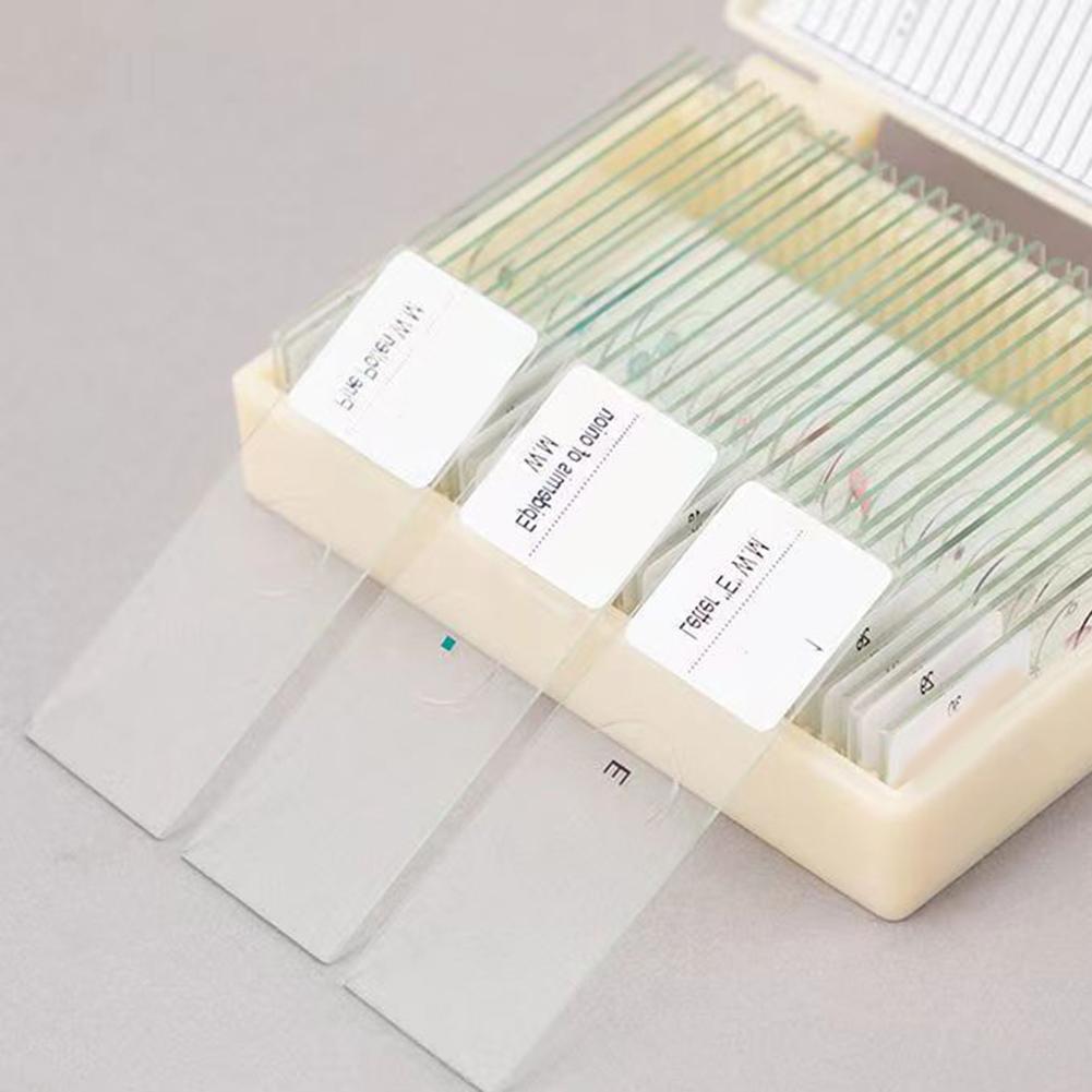 Children's Microscope Slides, Microscope Accessories Glass Preparation Slides