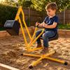Children Manual Excavator Heavy Equipment Toy Pedal Operated Digger Kit