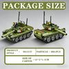 Military T-85 Main Battle Tank Vehicless Army Soldier Figures Building Block Set Kids  Children Toys  Playsets For Children Boy Gift Present