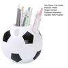 Soccer Ball Pen Holder Football Shape Plastic Storage Box Multifunctional Desktop Organizer for Pens Pencil Makeup Brushes Office Supplies