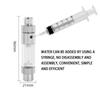 Built-in Check Valve CO2 Bubble Counter Double Head Aluminium Construction CO2 Generator Regulator Easy Installation Single Head