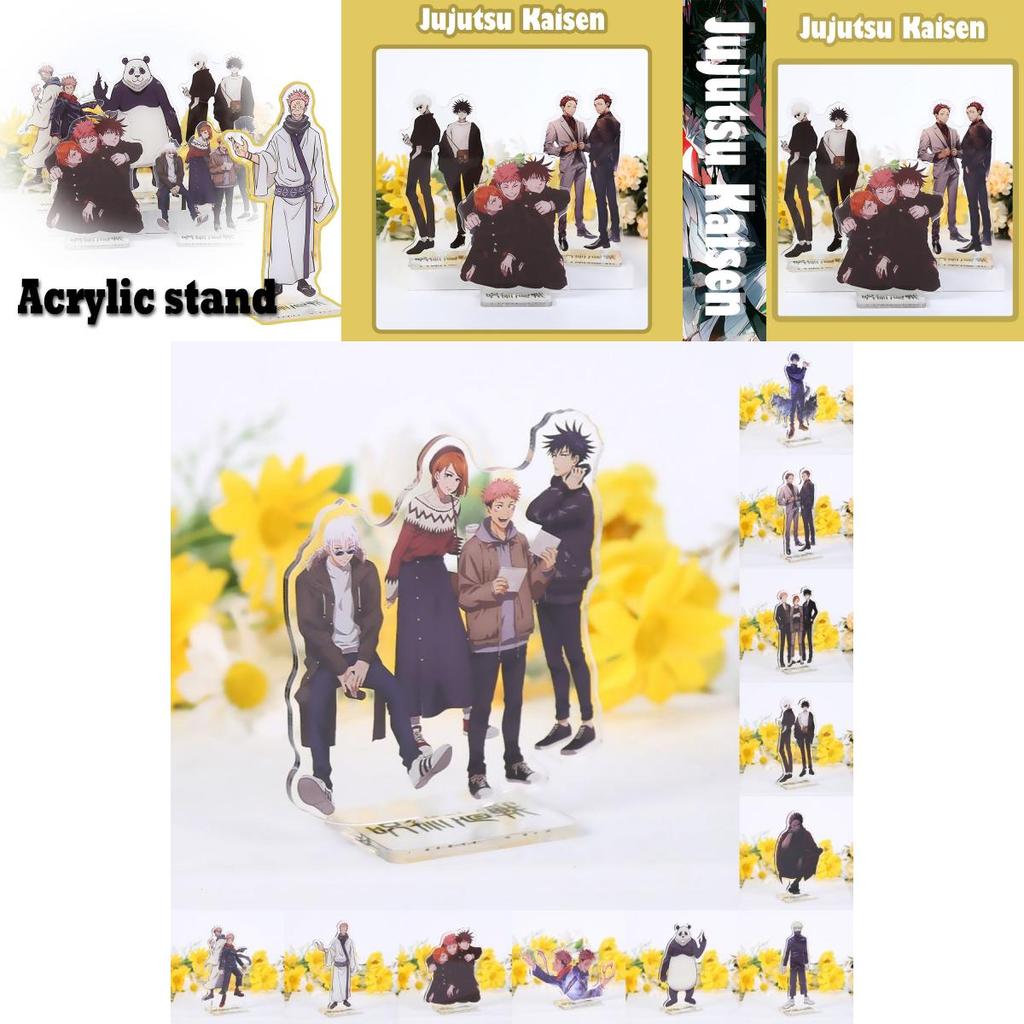 Charming Cartoon Character Decorative Acrylic Human-shaped Stand-up Sign For Collectors