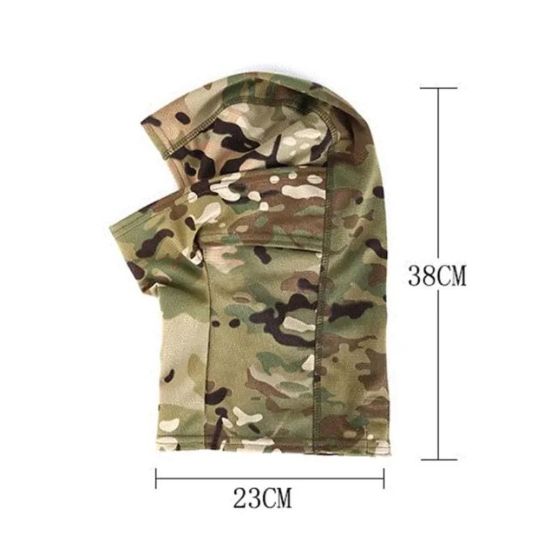 Herren Radkappe Vollgesichtsmaske Winddicht Atmungsaktiv UV-Schutz Motorradhelm Futterkappe Sommer Sonnenschutz Kopfbedeckung Kapuze