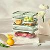 GLASSLOCK GL3709 7-Piece Tempered Glass Food Storage Set