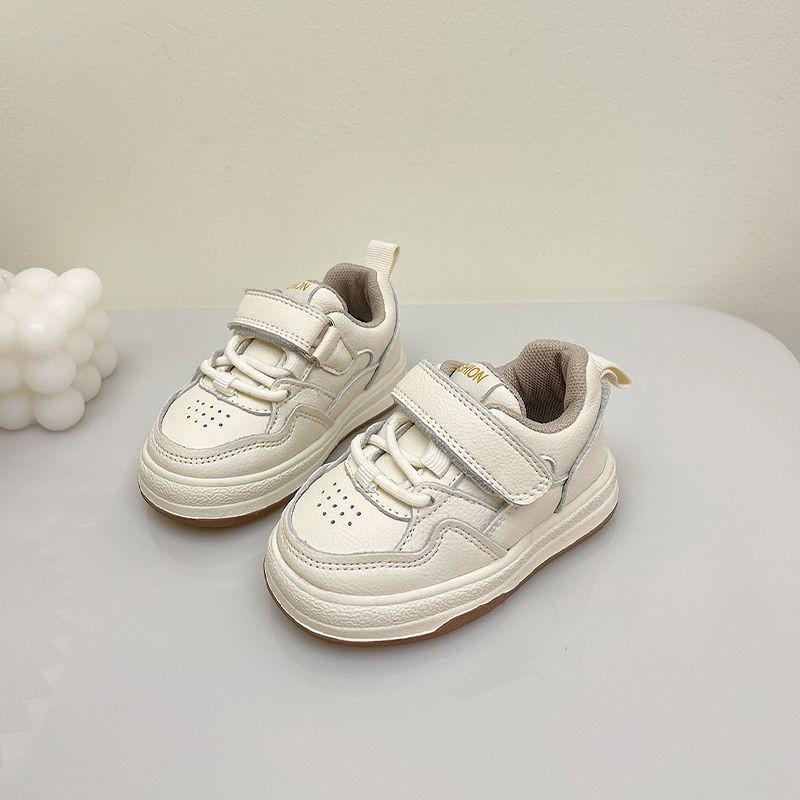 Baby Soft Sole Canvas Sneakers for Boys & Girls, 1-2 Years - Spring/Autumn Walking Shoes