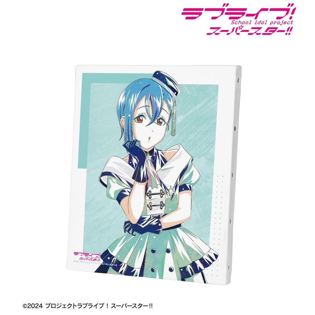Love Original Shiki Wakana Ani Art F3 Canvas Board Live! Superstar!! Illustration Superstar!! Ver.