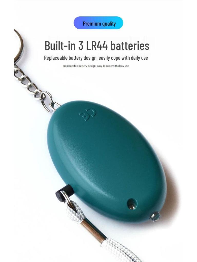 Women's Wireless Keychain Self-Defense Alarm