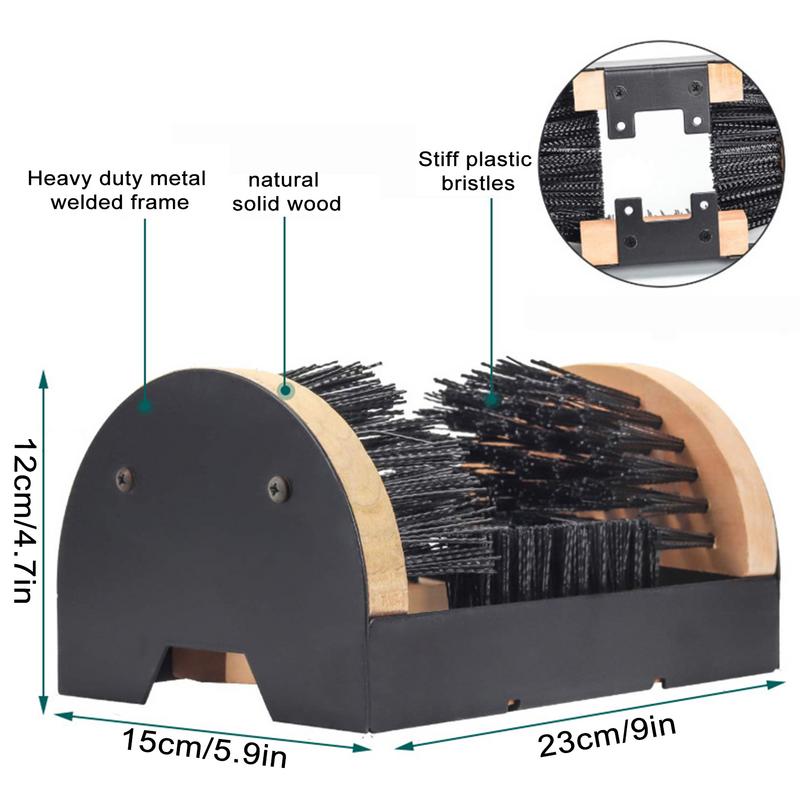 Boot Scraper Brush Multifunctional Snow Mud Brush For Shoes Household Shoe Maintenance Brushes For Rainboots Canvas Shoes