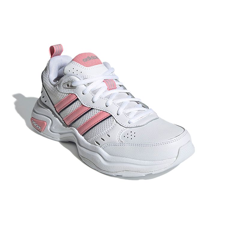 Adidas Neo Strutter Mesh Fabric Synthetic Leather Sports Comfortable Shock Absorption Non-Slip Wear-Resistant Lightweight Low-Top Casual Shoes FY8613