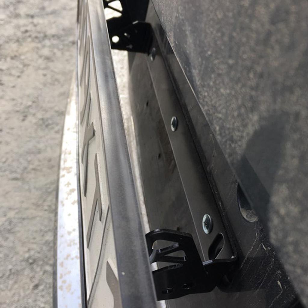 Aluminum Alloy Irregular Pattern Multicolor Standard License Plate Frames Screw Cap Metal Custom Highlight