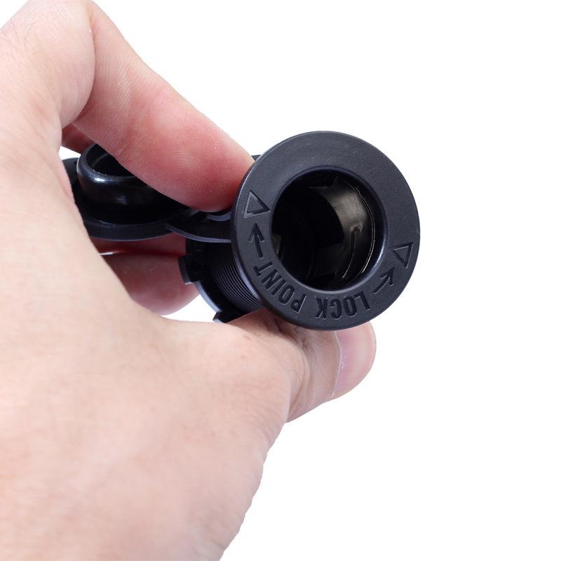 Upgrade your RV with a 12V 180W high-power cigarette lighter socket, suitable for heavy-duty vehicle onboard needs