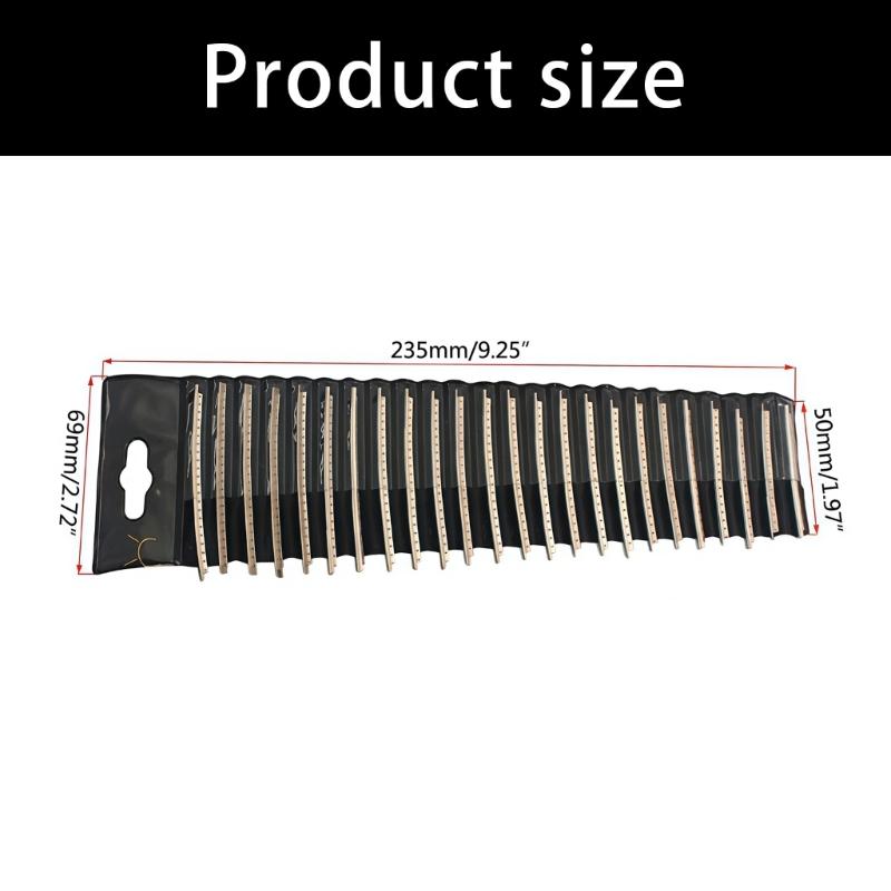 Multifunctional Stainless Steel Fret Wire Set Guitar Repair Part for Electric Acoustic Guitars Featuring 2.7mm Thickness