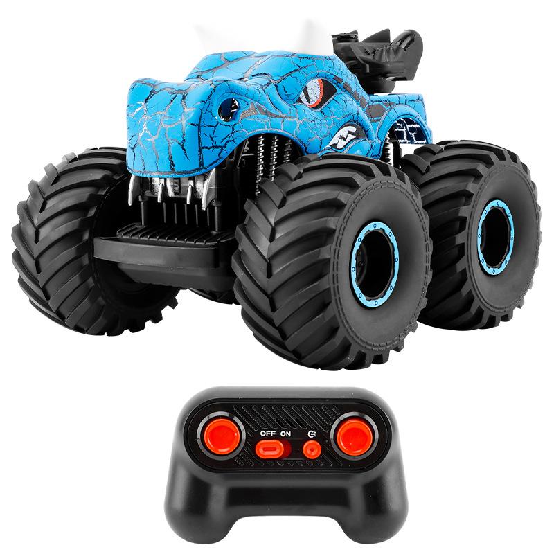 Dinosaur Spray Remote Control Car Light Music Stunt Remote Control Off-road Vehicle Remote Control Children's Toy Car