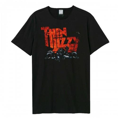 Amplified Unisex Adult Halloween Thin Lizzy Logo T-Shirt