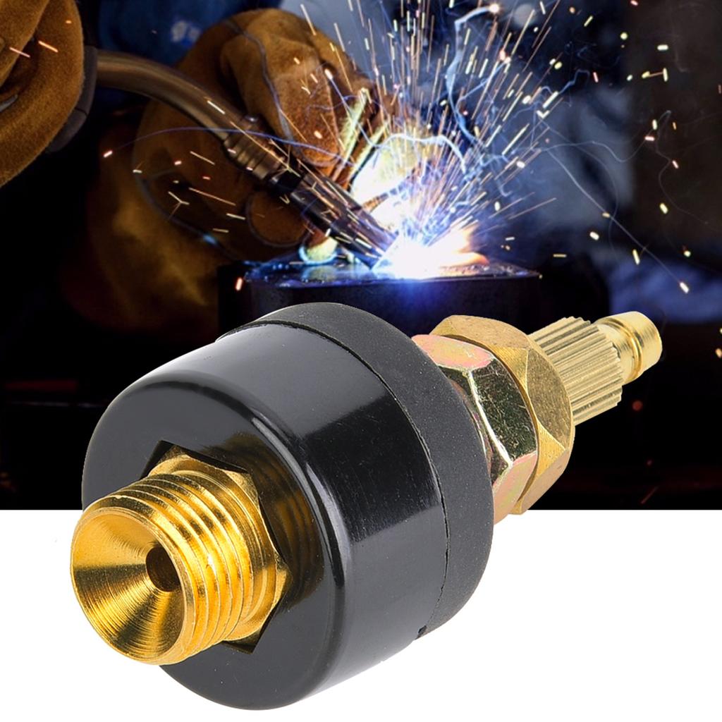 Argon Arc Welding Machine Gas Electric Quick Connector for Welder Torch 70x32mm