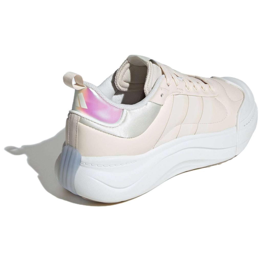 New Adidas MAXXCOURT SPW Cushioning Wear Resistant Low Top Tennis Shoes Women's Ecru JI2509