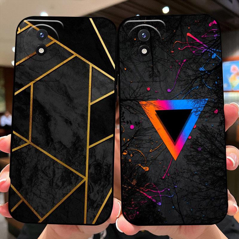 For Vivo Y02 4G Cases Y02A Y02t Y02s Color Printing Silicone TPU Phone Cover For VIVO Y11 2023 4G Bumper V2236A Coque Fundas