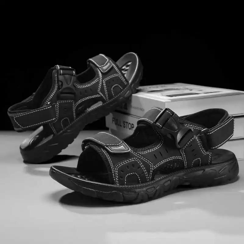 Fashion Platformed Hiphop Slippers To Go By Home Man Red Loafers Men Shoes Low Heel Sandals Sneakers Sport Sapato Zapatiilas