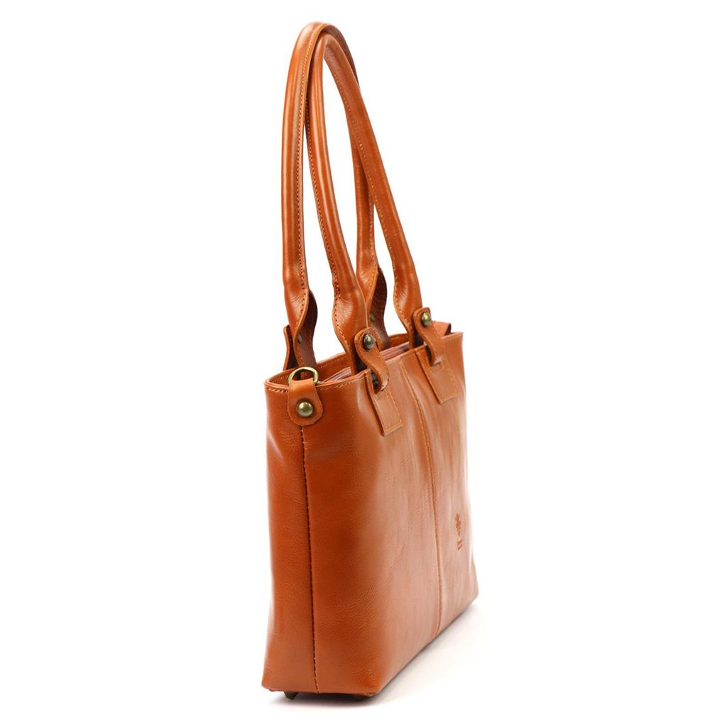 Large, Elegant Women's Shopper Bag With Organizer
