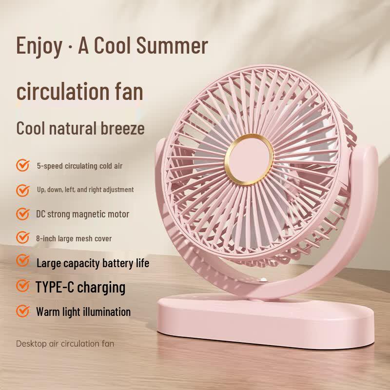 OLOEY Desktop Light Fan