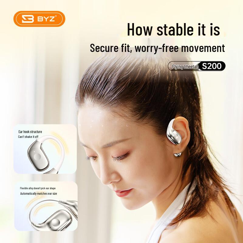 BYZ S200 OWS Open-Ear Bluetooth Earphones