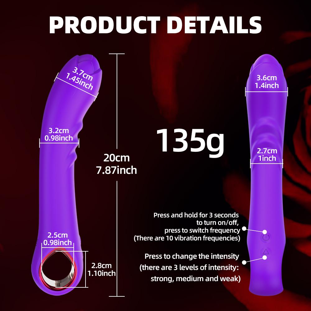 Dildo Vibrator for Women Rose Toy Vibration Vagina Clitoris Massager Erotic Toys Female Penis Vibrators Adult Sex Products Shop