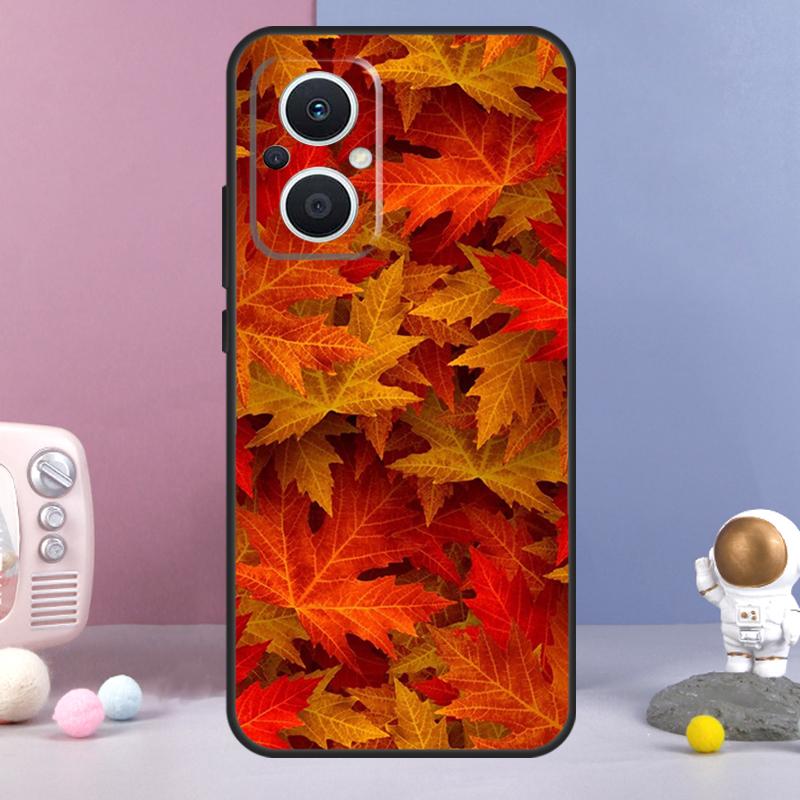 

Autumn Leaves Funda For OPPO Reno 13 F 11F 12F 14F 10 11 12 14 Pro 7 8 Lite OPPO Find X6 X5 X8 X9 Pro Case OPPO Reno11 F