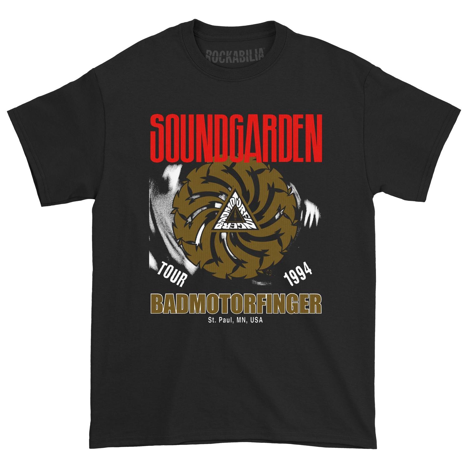 Men s Soundgarden Badmotorfinger Tour 1994 (Rockabilia Exclusive) T-shirt Small XXL