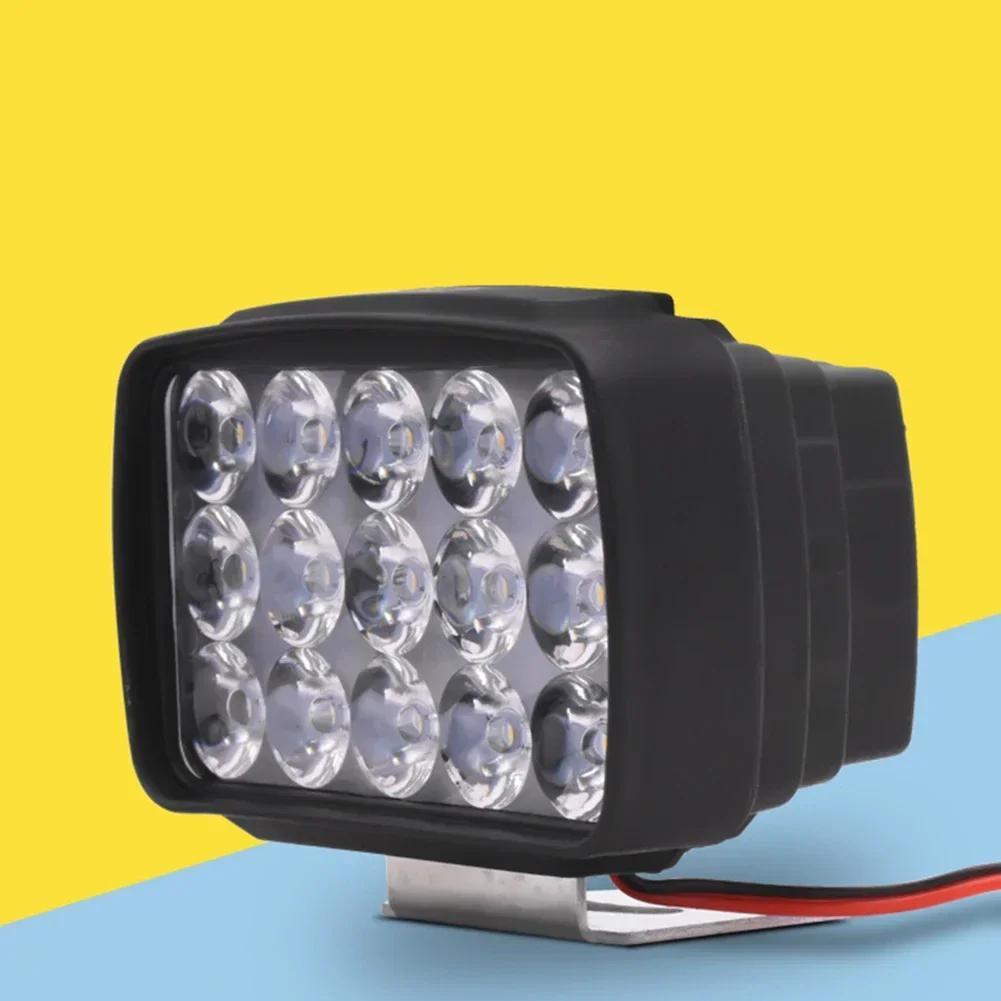 15LED Motorradscheinwerfer Hohe Helligkeit Fahr-Scheinwerfer Roller Modifizierte Glühbirnen Für Motorrad ATV UTV LKW