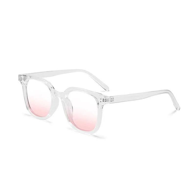 

Оправа для очков с румянами Женская Солнцезащитная Можно оснастить линзами для миопии Обычные плоские очки Квадратные оправы