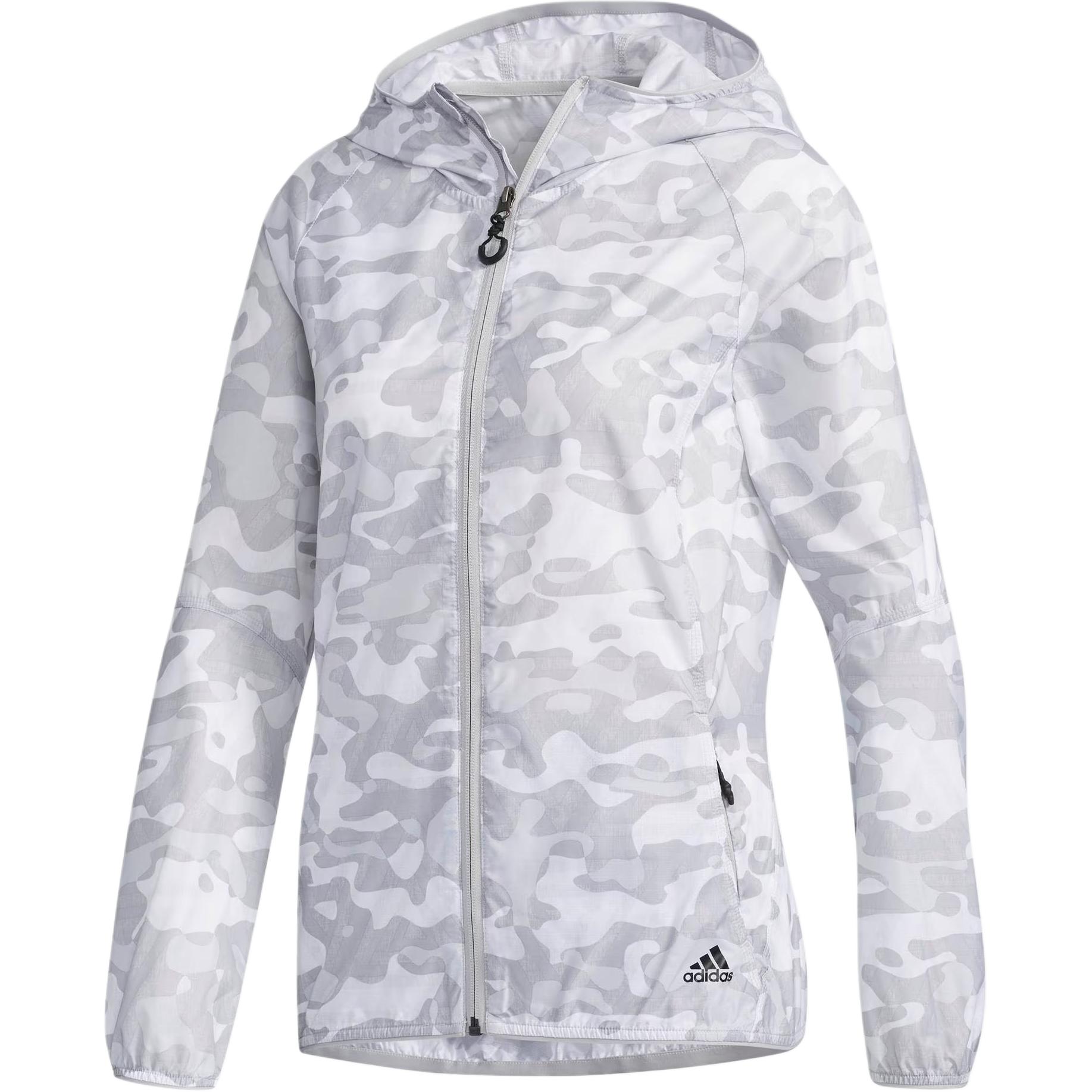 

Adidas Wind Jackets Women s White Hooded Moderate Other CV4879 S