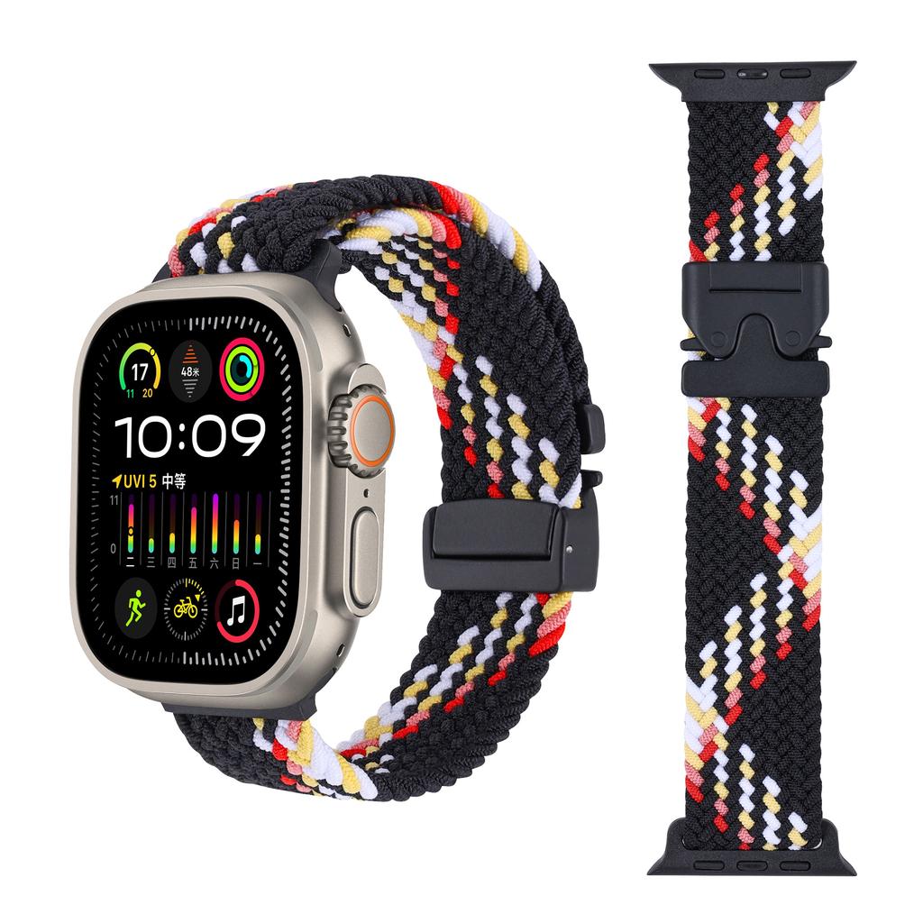 Parachute Strap For Apple Watch Ultra 3 2 Band 49mm 46mm 42mm 45mm 41mm 44mm Braided Nylon Bracelet iWatch 11 10 9 8 7 6 SE Belt