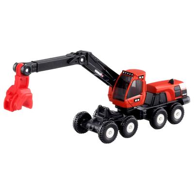 TAKARA TOMY Tomica Long Type Tomica No. 136 Komatsu Harvester 931XC Miniature Car Toy for Ages 3 and Up