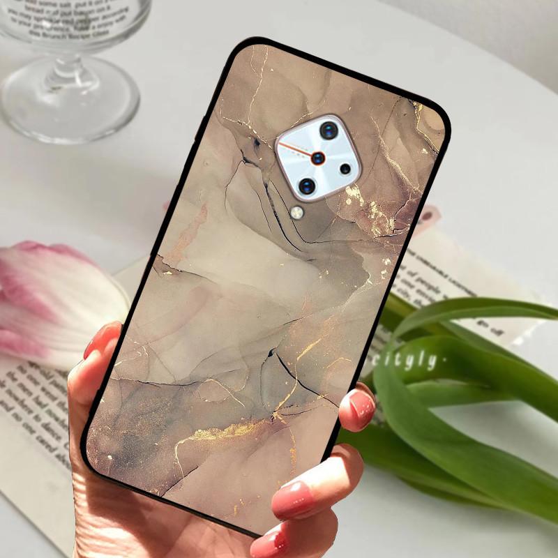 For Vivo V17 Case Cover S1 Pro Silicone Soft Painted Phone Case for VIVO 1920 V17 Russia Case TPU Bumper for vivoV17 V 17 s1Pro