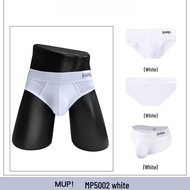 Trendy Low Rise Color Block Slim Fit Hip-Lifting Men's Sport Briefs