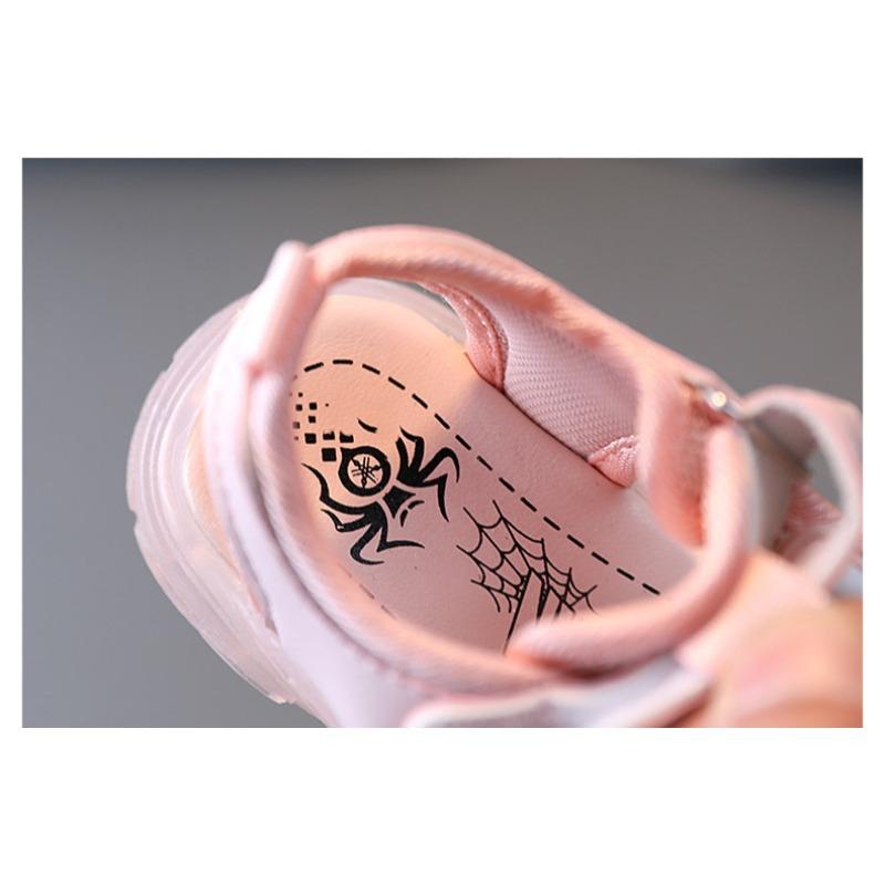 Nuovi Sandali Sportivi per Bambini | Scarpe Luminose a Suola Morbida per Bambine e Bambini, Sandali Luminosi a LED Cartoni Animati per Bambini e Bambine