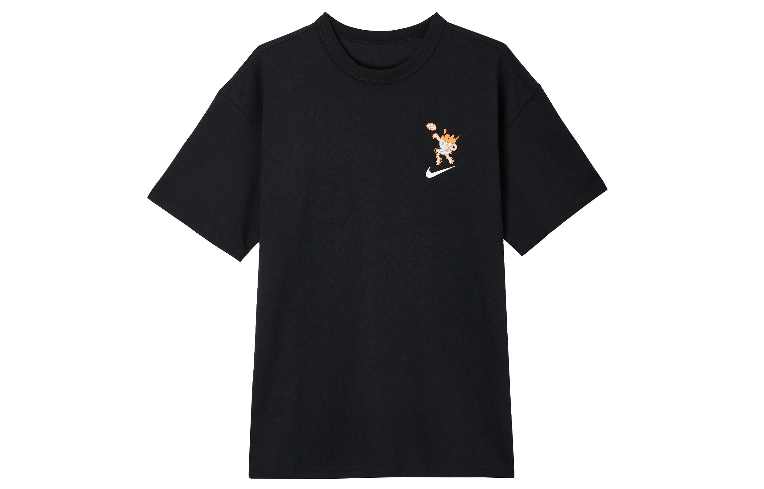 

Nike T Shirts Men s Black Crew Neck Moderate HJ3953-010 M