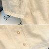 French Style Short Sleeve Lace Blouse Women Fashion Chic Top Elegant Casual Shirt