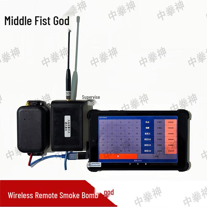 Wireless Remote Tactical Smoke Device Kit