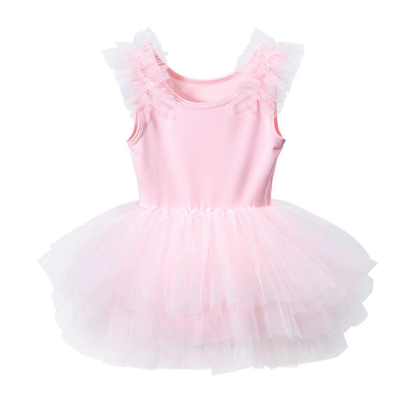 Summer Kids Dress Tutu Ballerine Children Clothing Vestidos Girl Ballet Leotards Dance Gymnastics Thin Ballet Girls Dresses