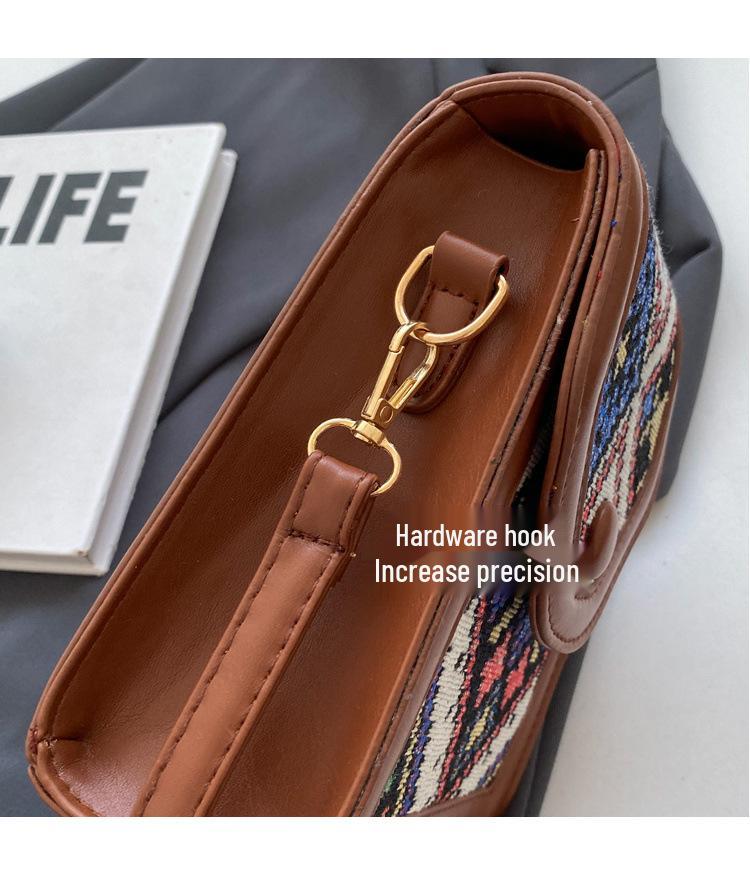 Trendige Umhängetasche für Damen im Ethno-Stil - 2025 Modische, vielseitige Schultertasche