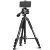 7 Lightweight Era Q111H Aluminum Alloy Center Axis Horizontal Tripod for Mobile Phones and DSLRs