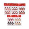 6PCS/SET Popular Christmas cartoon wooden clip with cute and exquisite decoration atmosphere