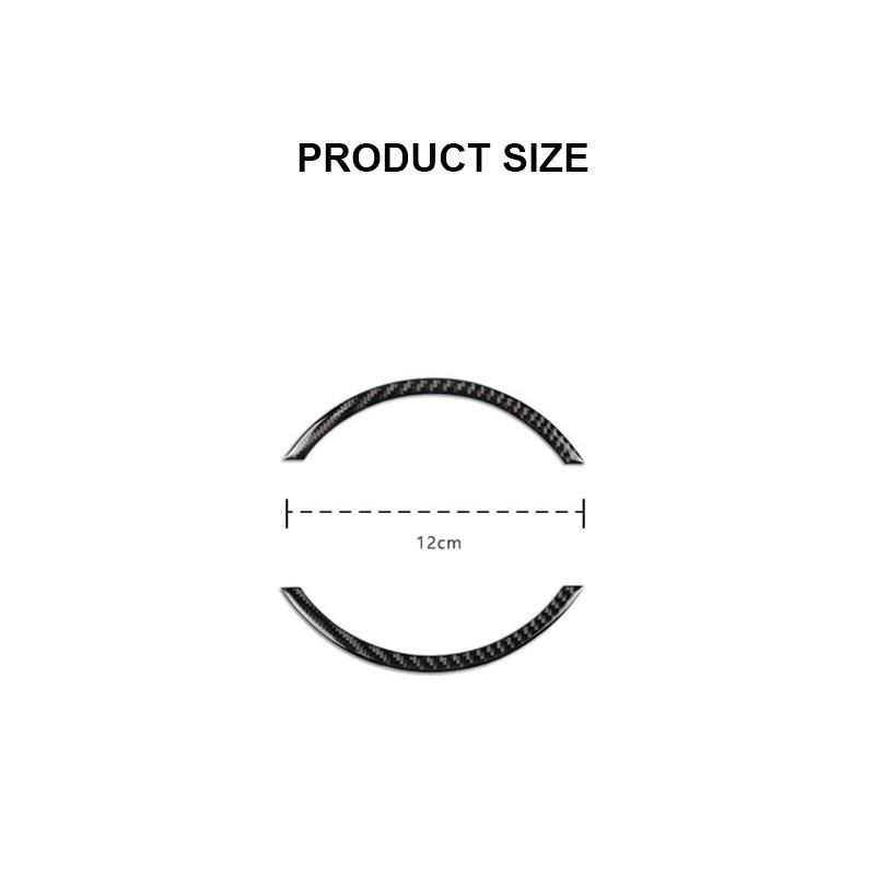 Car Central Control Decorative Sticker Frame For Mini Cooper JCW F54 F55 F56 F57 F60 Countryman Clubman Interior Accessories