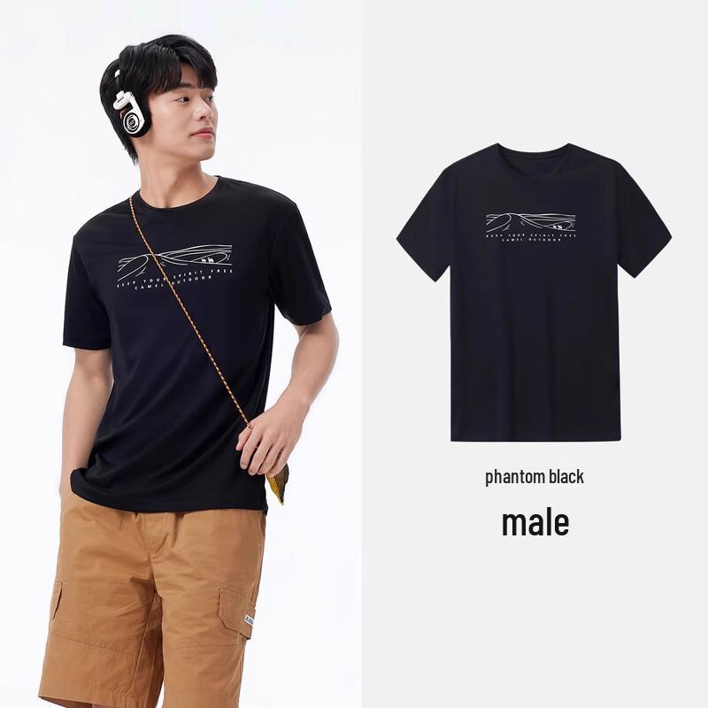 CAMEL Men s Quick-Dry Outdoor Short Sleeve T-Shirt M