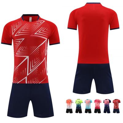 Football Suit, Boys And Girls Game Training Suit, Adult Sports Jersey, Short-Sleeved Quick-Drying Sportswear
