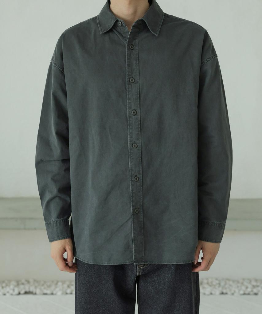 Jikeulib Vintage Pigment Regular Fit Shirt 3 Colors