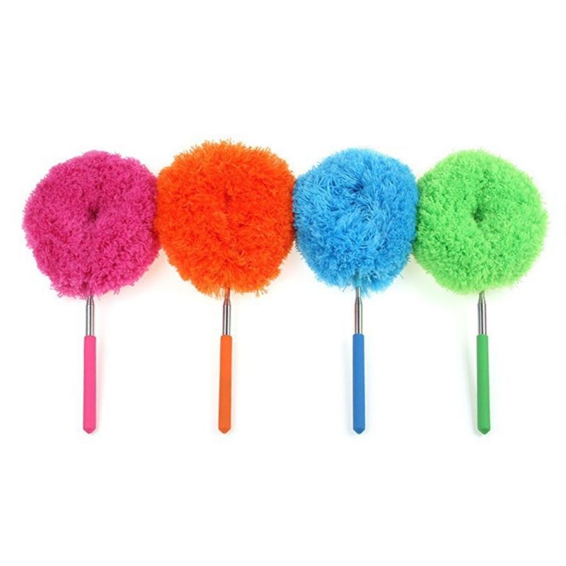 Retractables Ceiling Fan Cleaning Brush For Easy Storage And Effective Cleaning Of Difficult Corner Office Maintenance